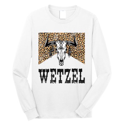 Koe Western Country Music Wetzel Bull Skull Long Sleeve Shirt