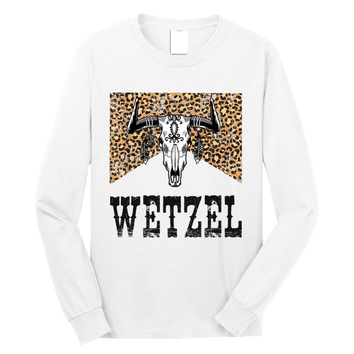 Koe Western Country Music Wetzel Bull Skull Long Sleeve Shirt