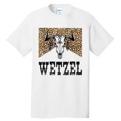 Koe Western Country Music Wetzel Bull Skull Tall T-Shirt