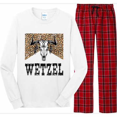 Koe Western Country Music Wetzel Bull Skull Long Sleeve Pajama Set