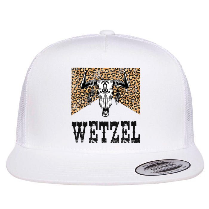 Koe Western Country Music Wetzel Bull Skull Flat Bill Trucker Hat