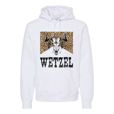 Koe Western Country Music Wetzel Bull Skull Premium Hoodie