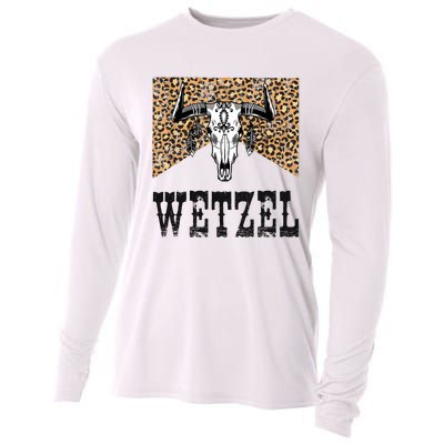 Koe Western Country Music Wetzel Bull Skull Cooling Performance Long Sleeve Crew