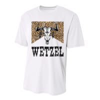 Koe Western Country Music Wetzel Bull Skull Performance Sprint T-Shirt