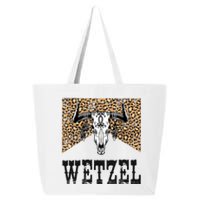 Koe Western Country Music Wetzel Bull Skull 25L Jumbo Tote