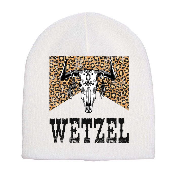 Koe Western Country Music Wetzel Bull Skull Short Acrylic Beanie