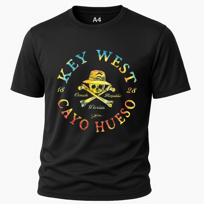 Key West (Cayo Hueso) Fl Jolly Roger Cooling Performance Crew T-Shirt