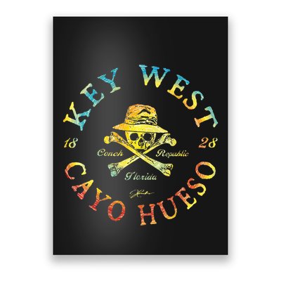 Key West (Cayo Hueso) Fl Jolly Roger Poster