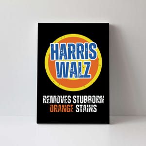 Kamala Walz Detergent Removes Stubborn Orange Stains 2024 Canvas