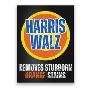 Kamala Walz Detergent Removes Stubborn Orange Stains 2024 Poster