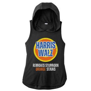 Kamala Walz Detergent Removes Stubborn Orange Stains 2024 Ladies PosiCharge Tri-Blend Wicking Draft Hoodie Tank