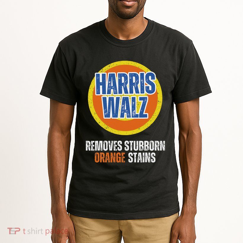 Kamala Walz Detergent Removes Stubborn Orange Stains 2024 Tall T-Shirt