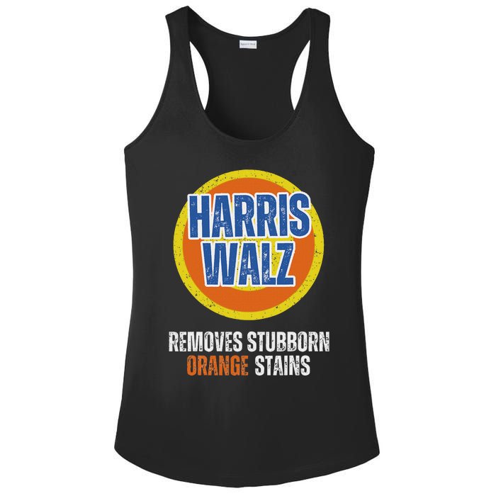 Kamala Walz Detergent Removes Stubborn Orange Stains 2024 Ladies PosiCharge Competitor Racerback Tank