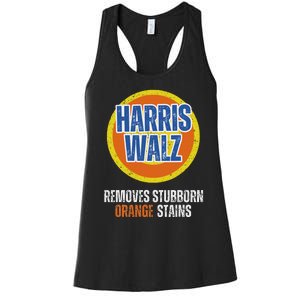 Kamala Walz Detergent Removes Stubborn Orange Stains 2024 Women's Racerback Tank