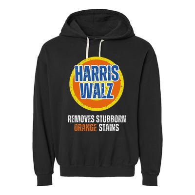 Kamala Walz Detergent Removes Stubborn Orange Stains 2024 Garment-Dyed Fleece Hoodie