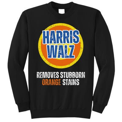 Kamala Walz Detergent Removes Stubborn Orange Stains 2024 Sweatshirt