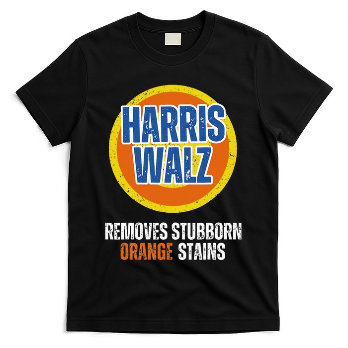 Kamala Walz Detergent Removes Stubborn Orange Stains 2024 T-Shirt