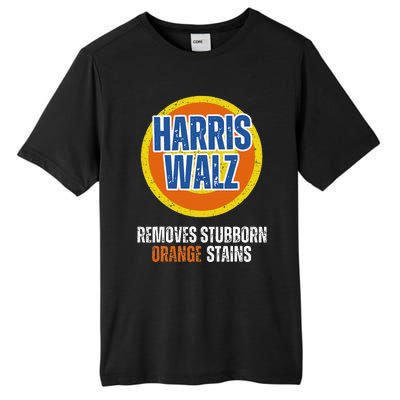 Kamala Walz Detergent Removes Stubborn Orange Stains 2024 Tall Fusion ChromaSoft Performance T-Shirt