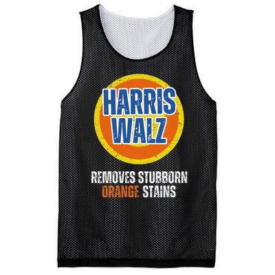 Kamala Walz Detergent Removes Stubborn Orange Stains 2024 Mesh Reversible Basketball Jersey Tank