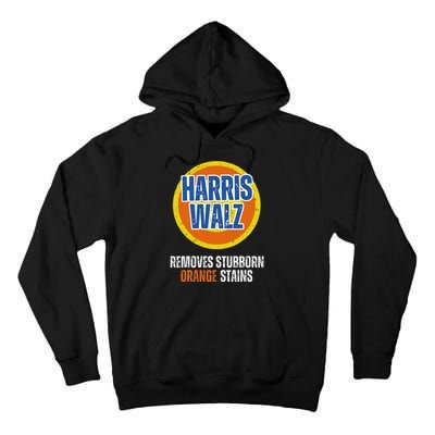 Kamala Walz Detergent Removes Stubborn Orange Stains 2024 Tall Hoodie