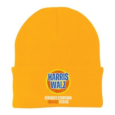 Kamala Walz Detergent Removes Stubborn Orange Stains 2024 Harris Walz Anti Trump Knit Cap Winter Beanie