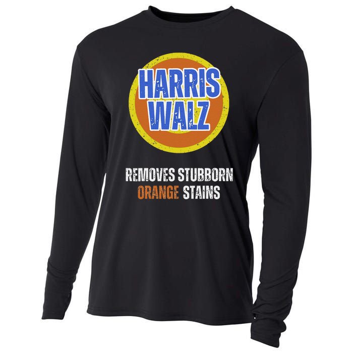 Kamala Walz Detergent Removes Stubborn Orange Stains 2024 Cooling Performance Long Sleeve Crew