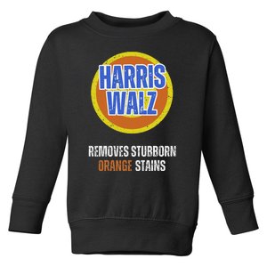 Kamala Walz Detergent Removes Stubborn Orange Stains 2024 Toddler Sweatshirt