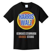 Kamala Walz Detergent Removes Stubborn Orange Stains 2024 Kids T-Shirt