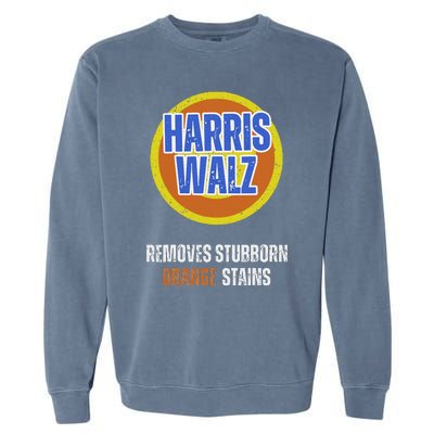 Kamala Walz Detergent Removes Stubborn Orange Stains 2024 Garment-Dyed Sweatshirt