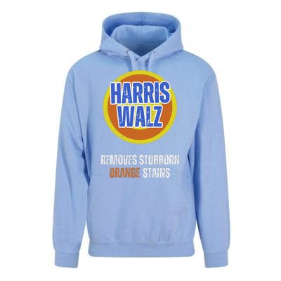 Kamala Walz Detergent Removes Stubborn Orange Stains 2024 Unisex Surf Hoodie