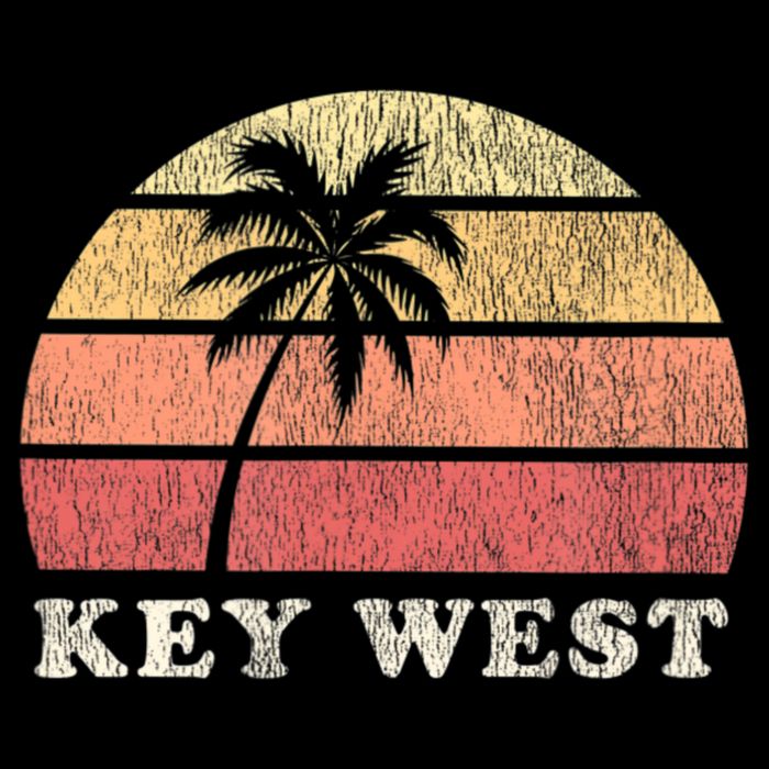Key West Fl Vintage 70s Retro Cooling Performance Crew T-Shirt