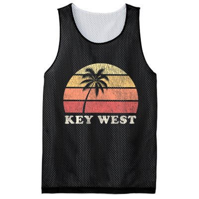Key West Fl Vintage 70s Retro Mesh Reversible Basketball Jersey Tank
