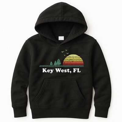 Key West Florida Home Souvenir Print Kids Hoodie