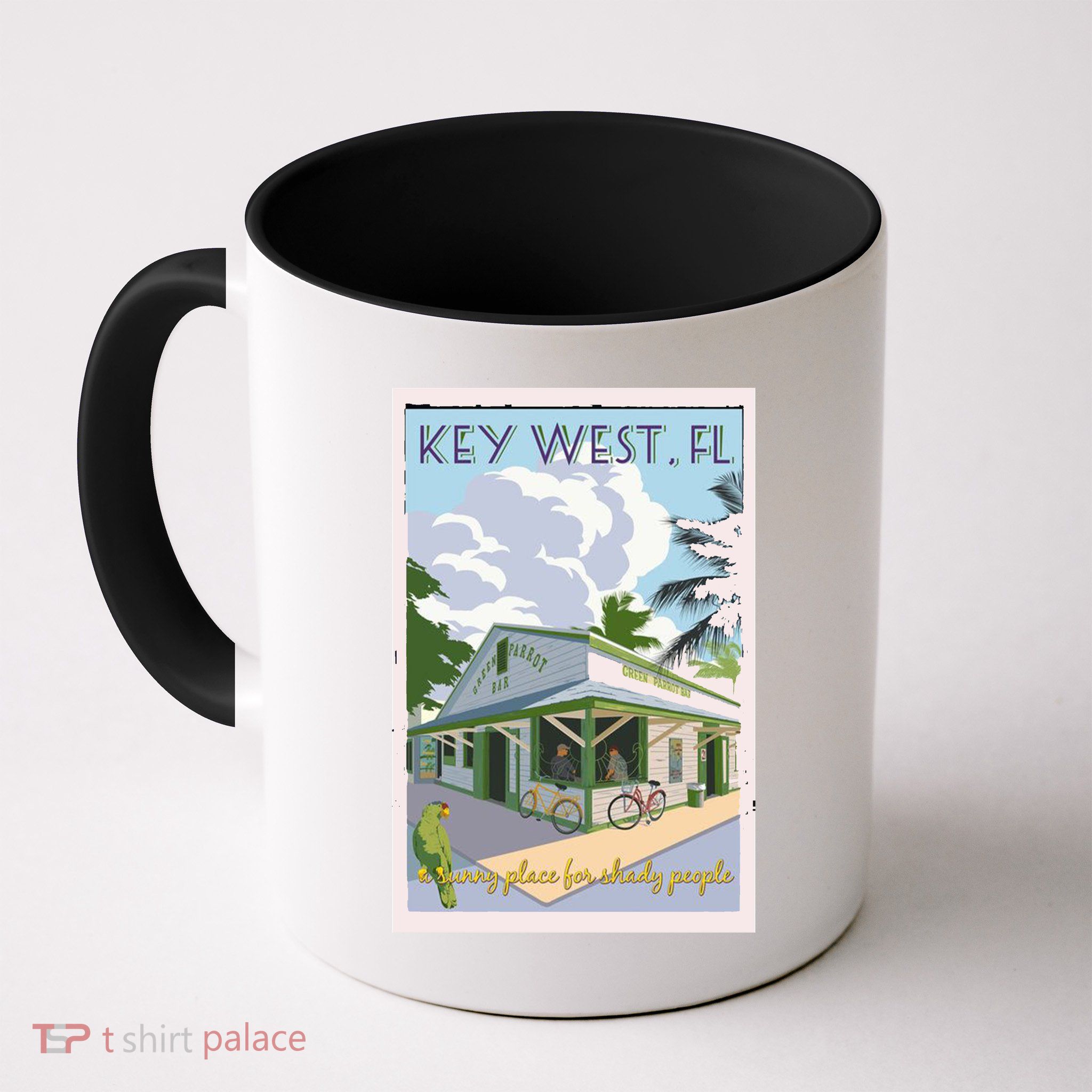 Key West Florida Vintage Travel Poster Mug