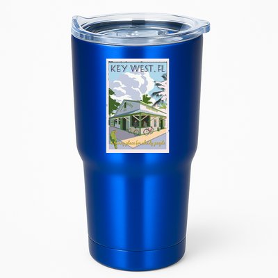 Key West Florida Vintage Travel Poster Tumbler