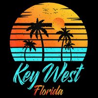 Key West Florida Travel Vacation Getaway Cruise Drawstring Bag