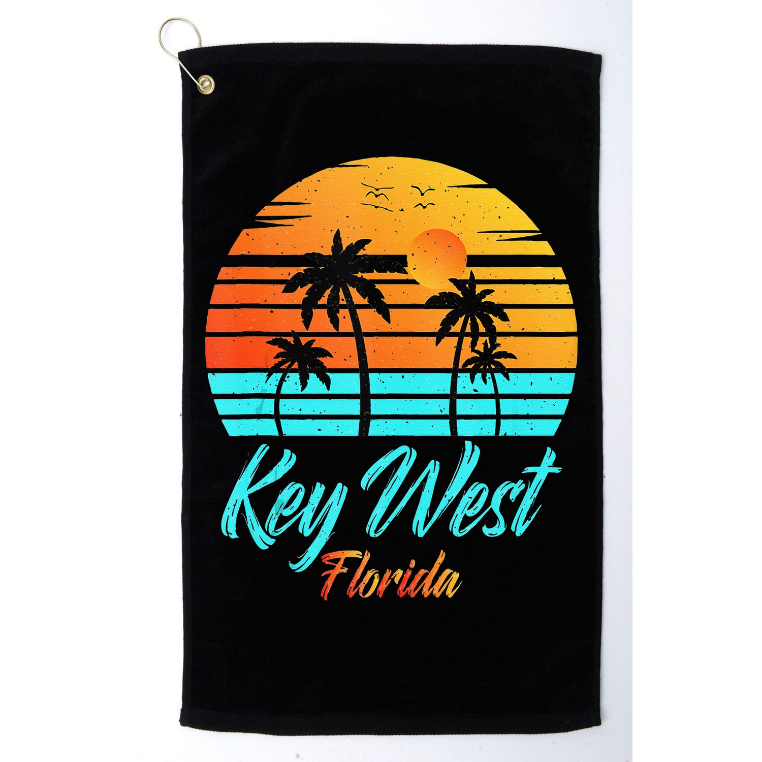 Key West Florida Travel Vacation Getaway Cruise Golf Towel