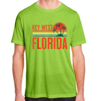 Key West Florida Beach Summer Vacation Tank Top Adult ChromaSoft Performance T-Shirt