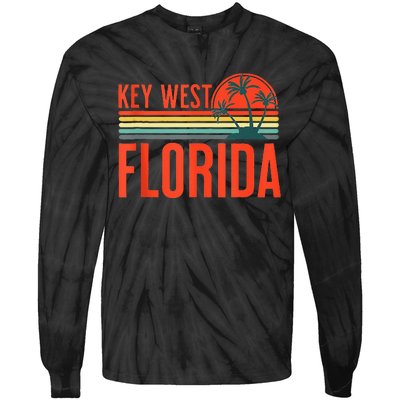 Key West Florida Beach Summer Vacation Tank Top Tie-Dye Long Sleeve Shirt