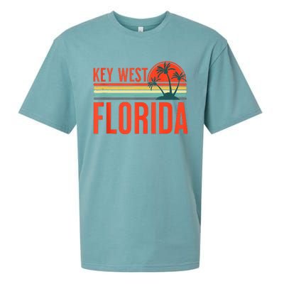 Key West Florida Beach Summer Vacation Tank Top Sueded Cloud Jersey T-Shirt