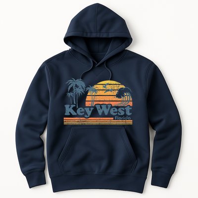 Key West Florida Beach Vintage Spring Break Vacation Retro Hoodie