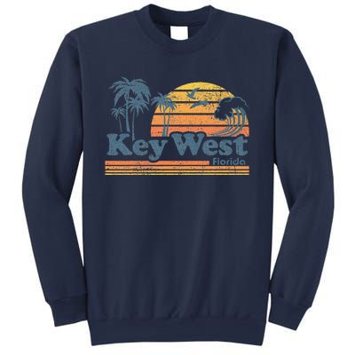 Key West Florida Beach Vintage Spring Break Vacation Retro Sweatshirt