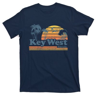 Key West Florida Beach Vintage Spring Break Vacation Retro T-Shirt