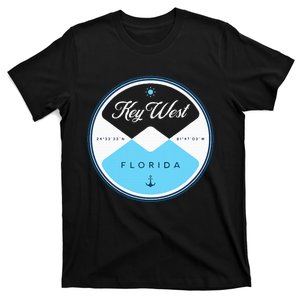 Key West Florida Circle Graphic T-Shirt