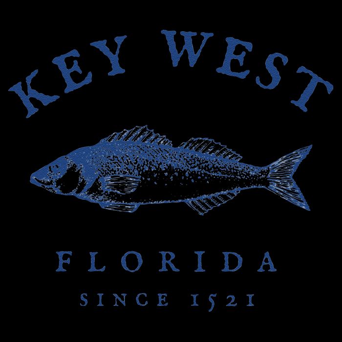 Key West Florida Vintage Fishing Toddler T-Shirt