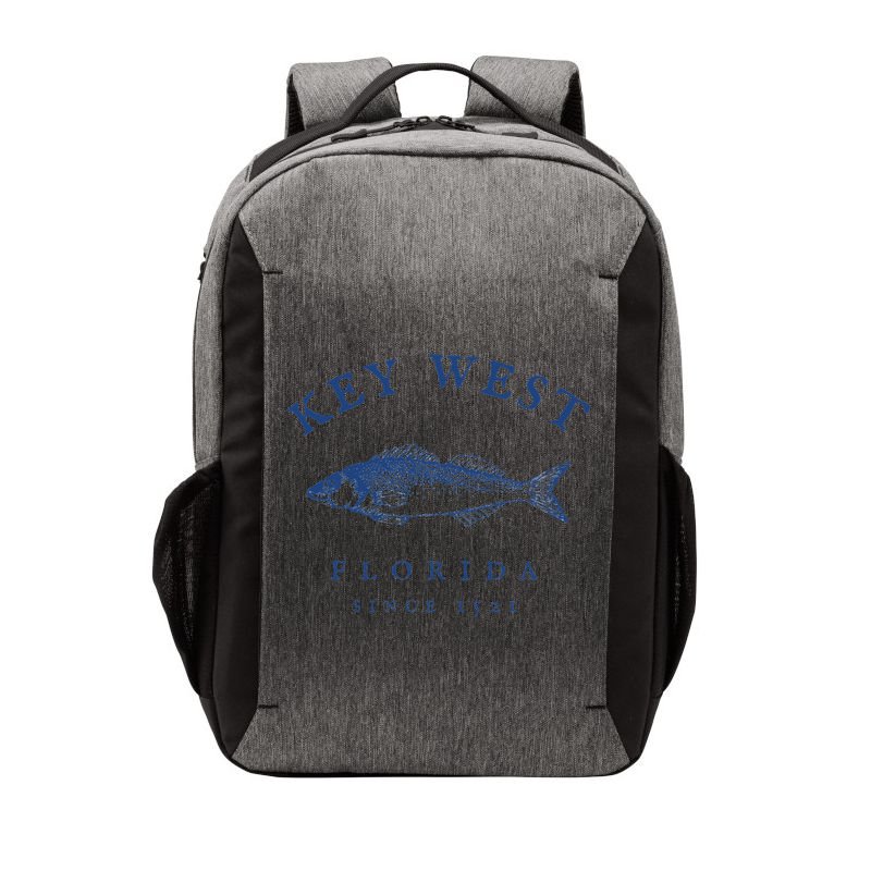 Key West Florida Vintage Fishing Vector Backpack