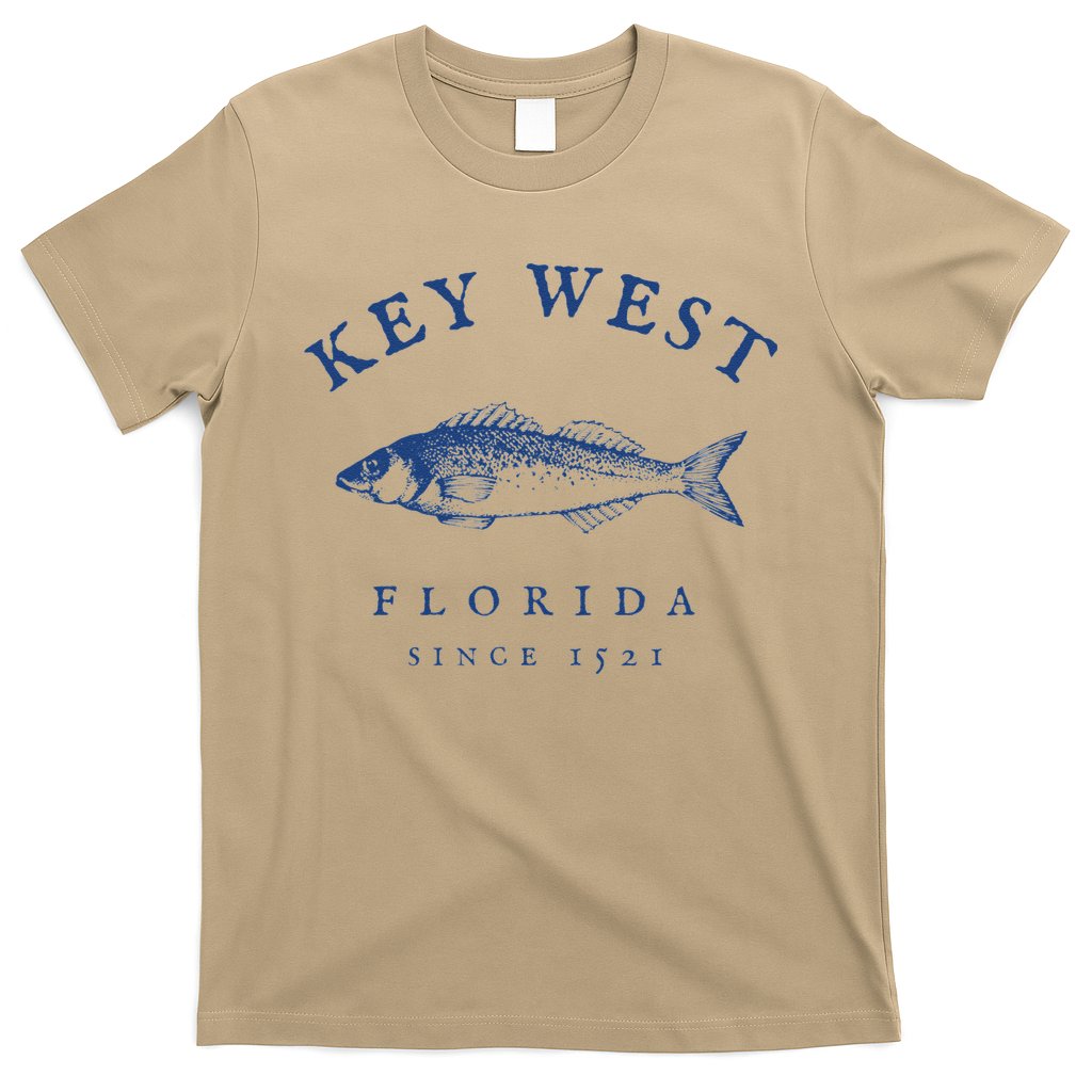 Key West Florida Vintage Fishing T-Shirt