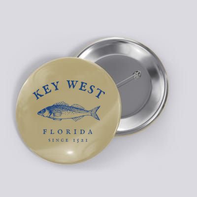 Key West Florida Vintage Fishing Button