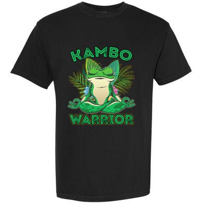 Kambo Warrior Frog Ceremony Plant Medicine Garment-Dyed Heavyweight T-Shirt