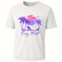 Key West Florida Spring Break Vacation Cooling Performance Crew T-Shirt